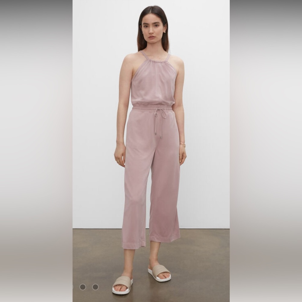 Club Monaco Mauve Pink Modal Jumpsuit